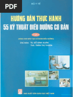 Hướng dẫn thực hành 55 kỹ thuật điều dưỡng Tập 1 - BYT