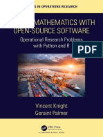 (Chapman & Hall_CRC Series in Operations Research) Vincent Knight, Geraint Palmer - Applied Mathematics With Open-Source Software_ Operational Research Problems With Python and R-Chapman and Hall_CRC