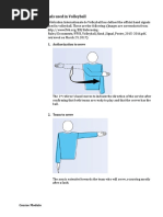 W6-Module Offical Hand Signals in Volleyball