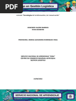 Articulo Tecnologias de La Informacion y La Comunicacion