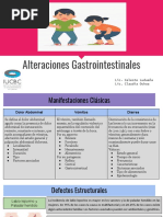 Alteraciones Gastrointestinales