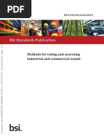 BSI Standards Publication: Methods For Rating and Assessing Industrial and Commercial Sound