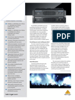 Europower EP4000/EP2000: PA Amplifiers