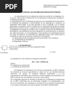 Representación de Sistemas Eléctricos de Potencia (SEP)