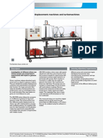 Comparison of Positive Displacement Machines and Turbomachines