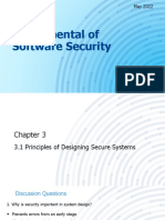 Chapter-3.1 Principles of Designing Secure Systems