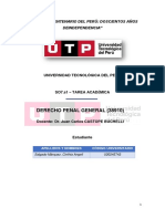 Derecho Penal General (38910) : "Año Del Bicentenario Del Perú: Doscientos Años DE Independencia"