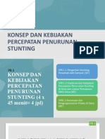 ToT PB 1 Konsep Dan Kebijakan Percepatan Penurunan Stunting