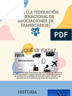 FIATA (La Federación Internacional de Asociaciones de Transitarios)