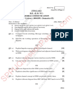 Be Electronics and Telecommunication Engineering Semester 8 2019 May Mobile Communication MC Pattern 2015