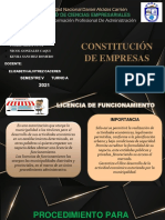 Licencia de Funcionamiento Procedimiento