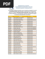 Publicacion de Inscritos y Anulados 2017-2