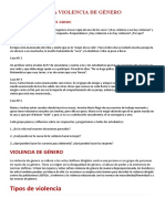 Ficha de Tutoría Rechazamos La Violencia de Género