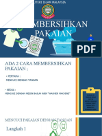 Membersihkan Pakaian