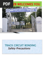 DC Track Circuit Bonding Precautions