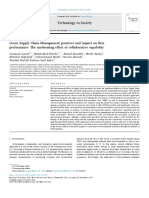 A.E-Green Supply Chain Management Practices and Impact On Firm