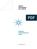 Agilent Chemstation Rev. B.04.03: Upgrade Quick Reference Guide