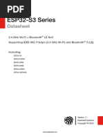 Esp32-S3 Datasheet en