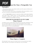 Tipos de Planos en Cine y Fotografía Con Ejemplos - 103244