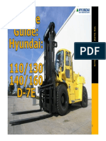 110 160D 7E+Service+Training. Forklift