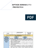 Ficha Adaptada Semana 2 y 3