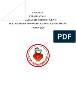 Laporan Muscab Ke VII IBI Kabupten Bandung Tahun 2020