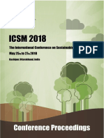 ICSM 2018 Conference Proceedings Iimkashipur