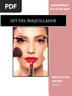 Maquillaje Profesional SET DEL MAQUILLADOR. MAKEUP TALLER CREATIVO Nivel 1