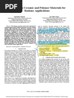 A Review On Ceramic and Polymer Materials For Radome Applications