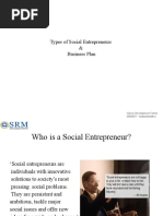 Types Social Entrepreneurs