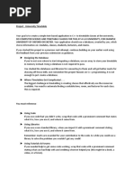 Project - University Timetable