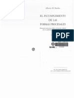 Binder-El Incumplimiento de Las Formas Procesales-2009