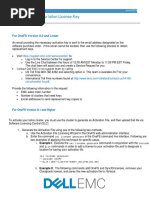 How To Obtain Your Isilon License Key: For Onefs Version 8.0 and Lower