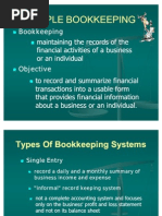 Simple Bookkeeping