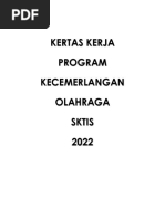 KERTAS KERJA Program Kecemerlangan Olahraga