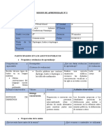 Sesion de Aprendizaje C 1