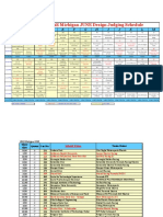 2022 Formula SAE Michigan JUNE Design Judging Schedule: A B C D E F G H I J K L M