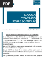 B. 2020. Clase Modelo Contrato Informático. Unnoba