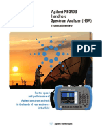 Agilent N9340B Handheld Spectrum Analyzer (HSA)