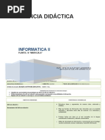 Secuencia Didáctica-Informatica Ii 2022B