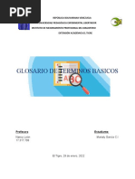 Glosario de Terminos