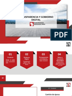 Transparencia y Gobierno Digital