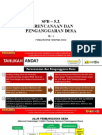 1.a. Perencanaan Dan Penganggaran Desa