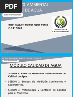 Monitoreo de La Calidad Del Agua Augusto Yepes