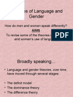 Theories of Language and Gender