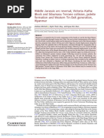 Middle Jurassic Arc Reversal Victoriakatha Block and Sibumasu Terrane Collision Jadeite Formation and Western Tin Belt Generation Myanmar