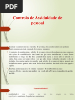 Controlo de Assiduidade de Pessoal 19 0