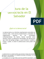 Cultura de La Democracia en El Salvador