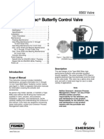 8560 Edisc Butterfly Control Valve