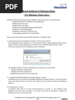 Starboard Software 8.0 Release Notes - For Windows Vista Users